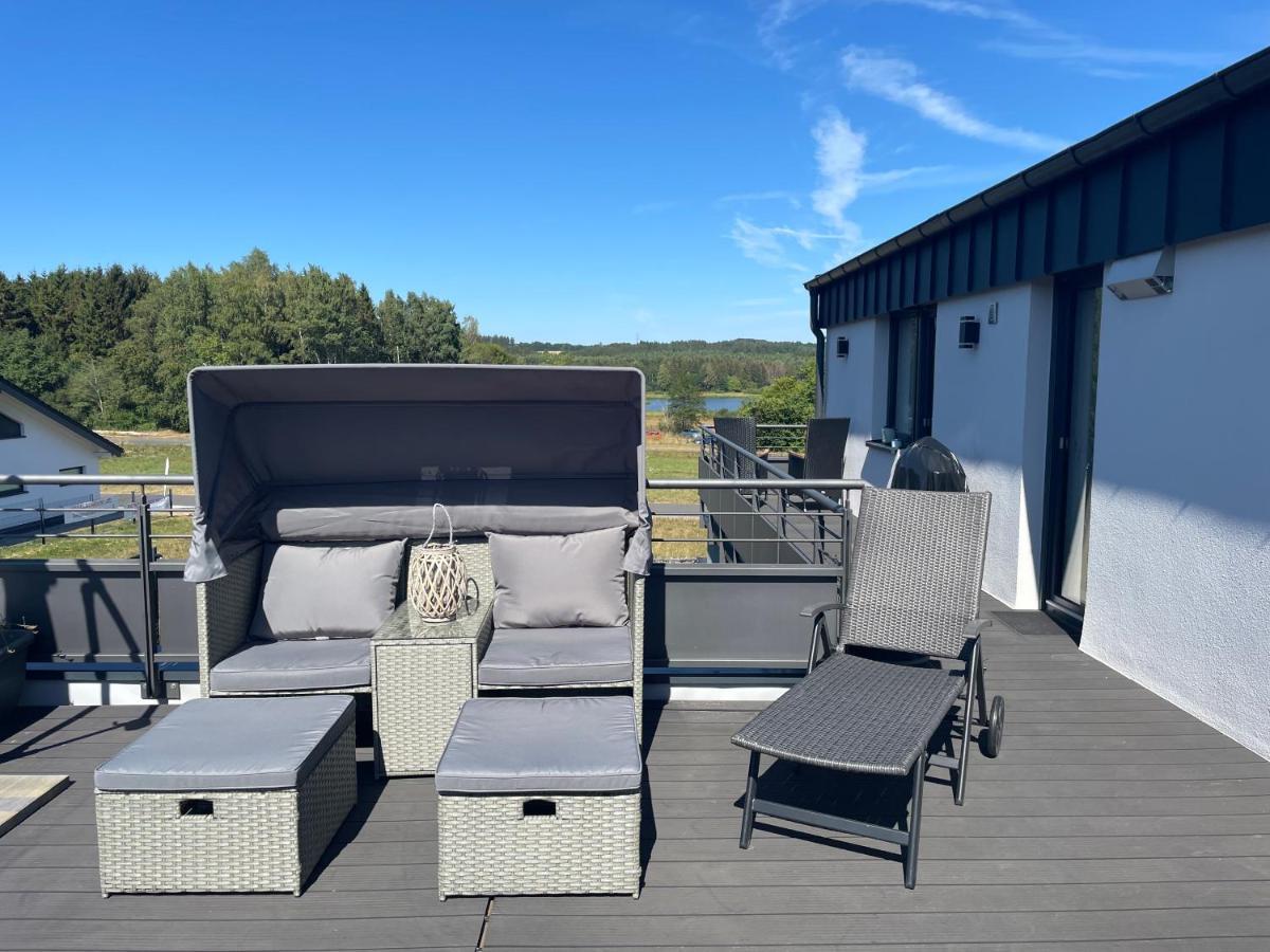 #Neu L Seeblick L Netflix L Boxspring L Nespresso L E-Tuer L Terrasse L 82M2 Ulmen Exterior photo